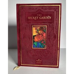 The Secret Garden 2001 Hallmark Gift Books by Frances Hodgson Burnett Felt Cover